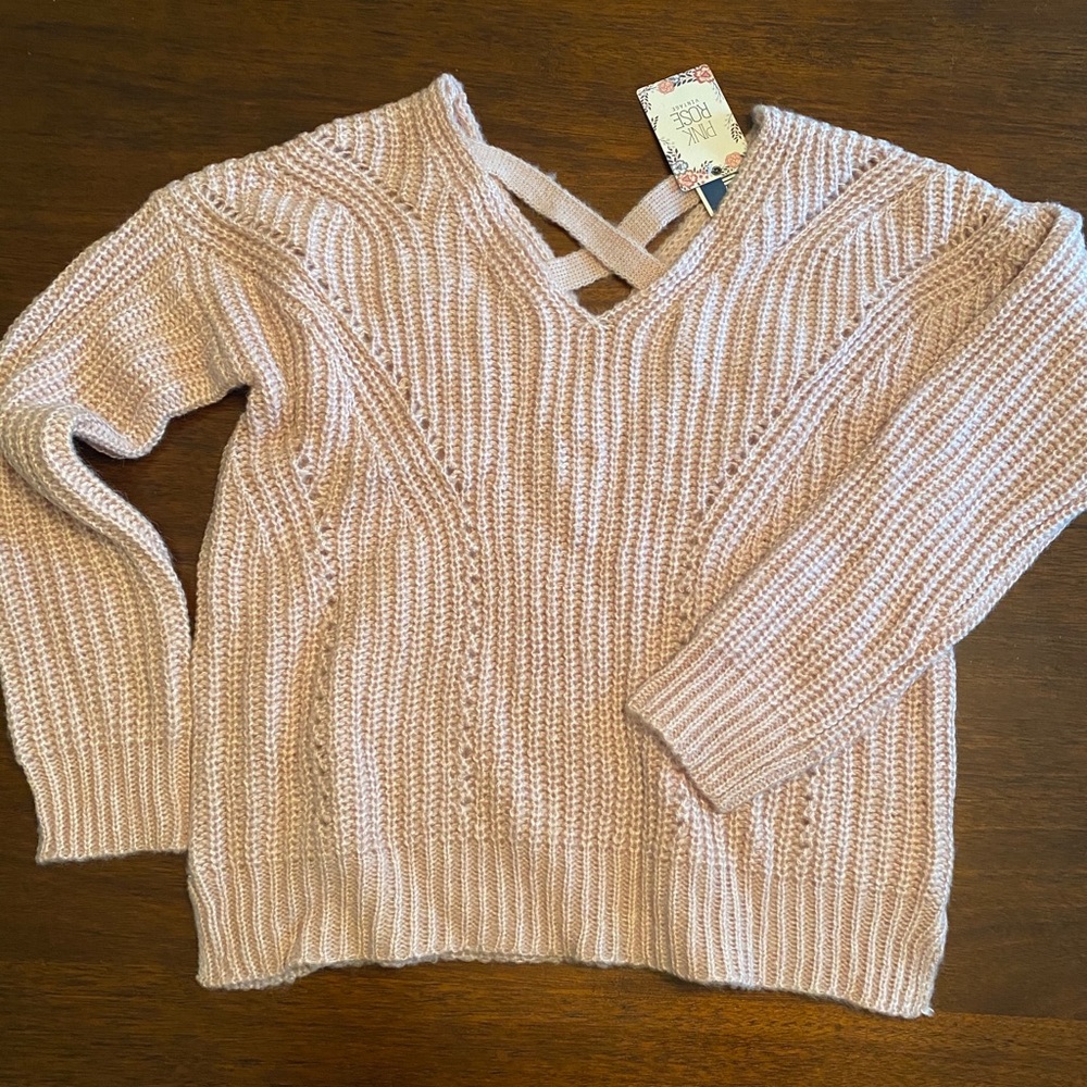 Pink Sweater